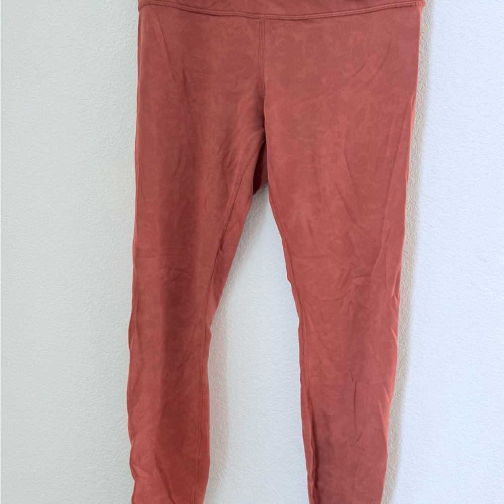 lululemon athletica Rust/Pink Leggings size 10